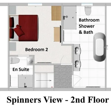 Daire Spinners View - New Renovated - & Parking *