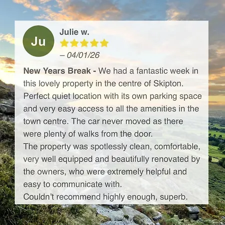 Spinners View - New Renovated - & Parking Apartman Skipton