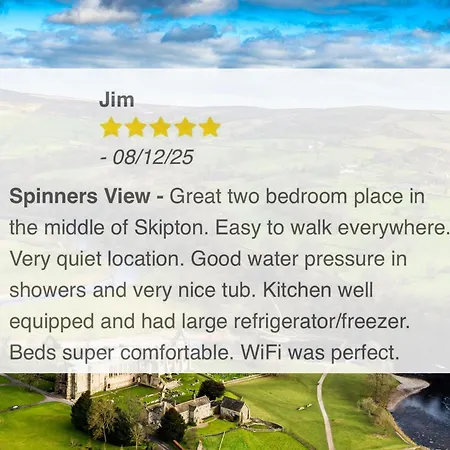 Spinners View - New Renovated - & Parking * Skipton